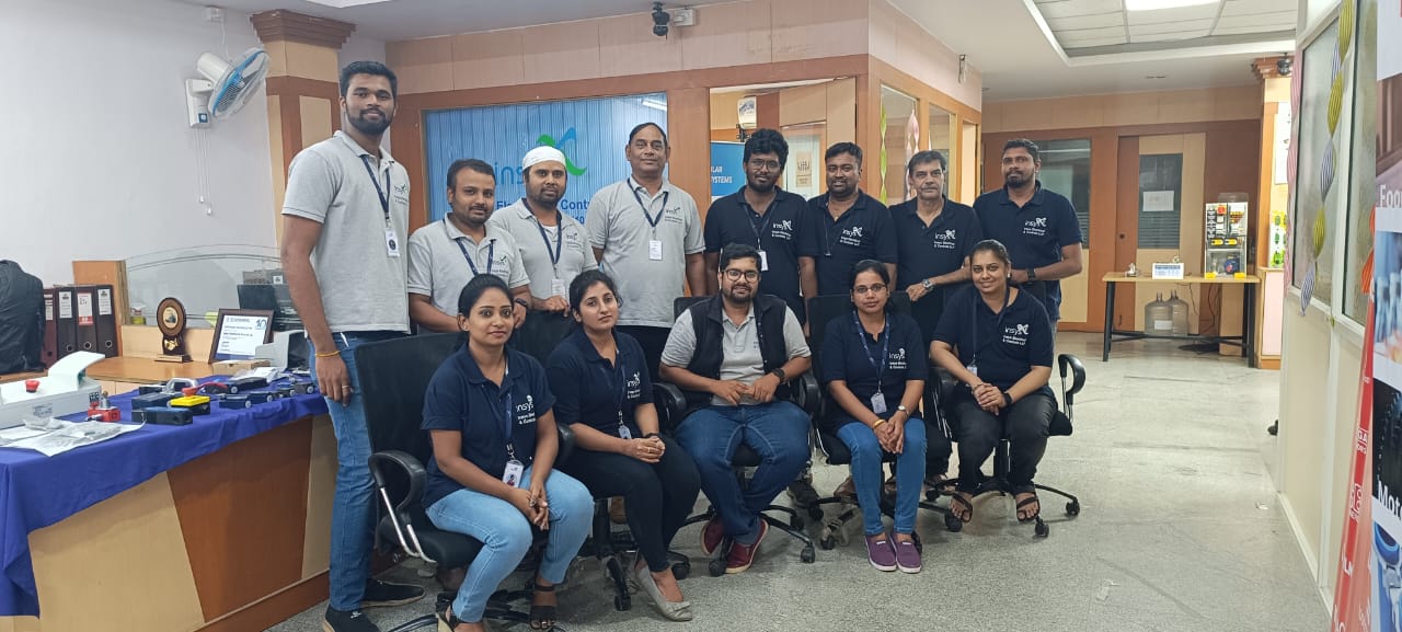 The INSYS team at the Peenya office