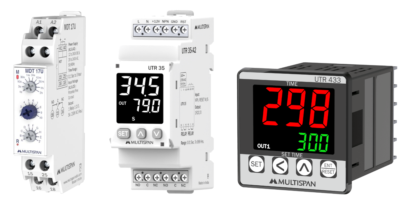 Multispan — Digital timers