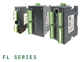 Renu FlexiLogic PLC modules with plug-in terminal blocks
