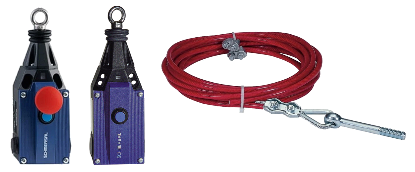 Schmersal — Pull wire emergency stop switch